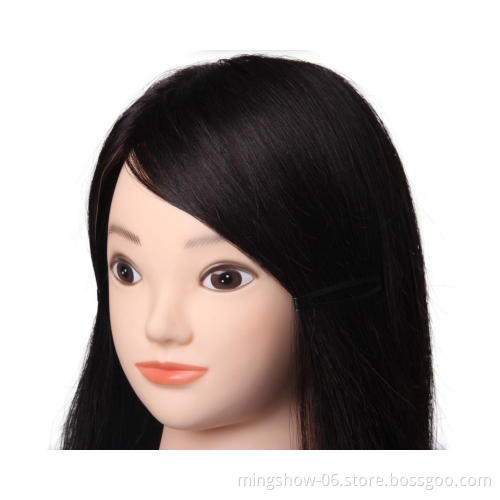Professional Hair Hairdressing Training Practice Mannequin Practice Head Salon Women Hairdresser Styling Head Mold Training